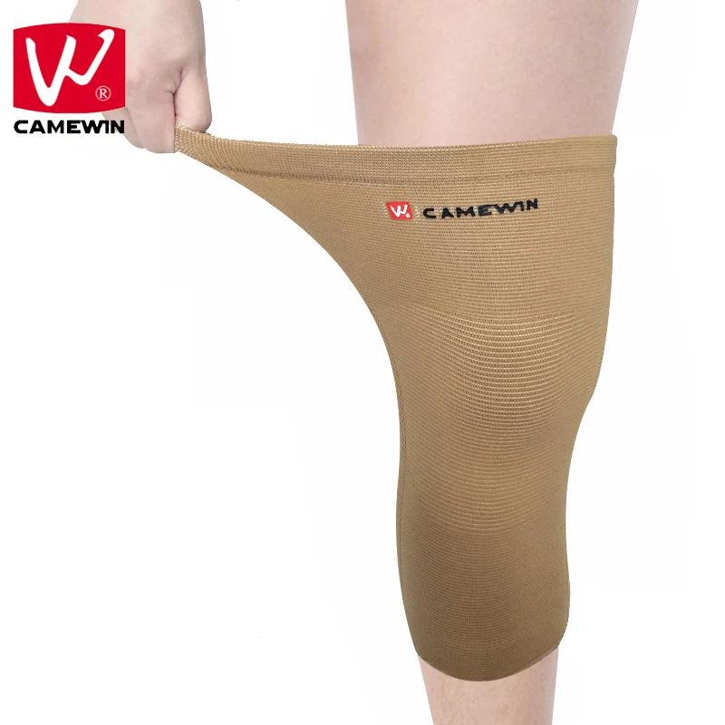 CAMEWIN 1 قطعة الركبة حامي عالية مرونة تنفس النايلون الركبة منصات للرجال و امرأة كرة السلة الريشة الركبة دعم CAMEWIN 1 قطعة الركبة حامي عالية مرونة تنفس النايلون الركبة منصات للرجال و امرأة كرة السلة الريشة الركبة دعم