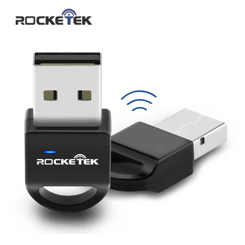 Rocketek mini usb bluetooth передатчика аудиоприемник компьютер адаптер dongle v4.0 адаптеры для