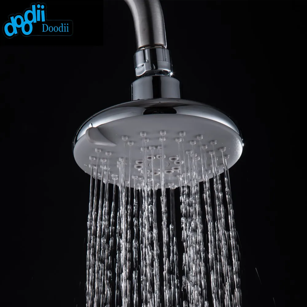 Doodii ABS Overhead Shower Chrome Three Functions Water Spray Bathroom