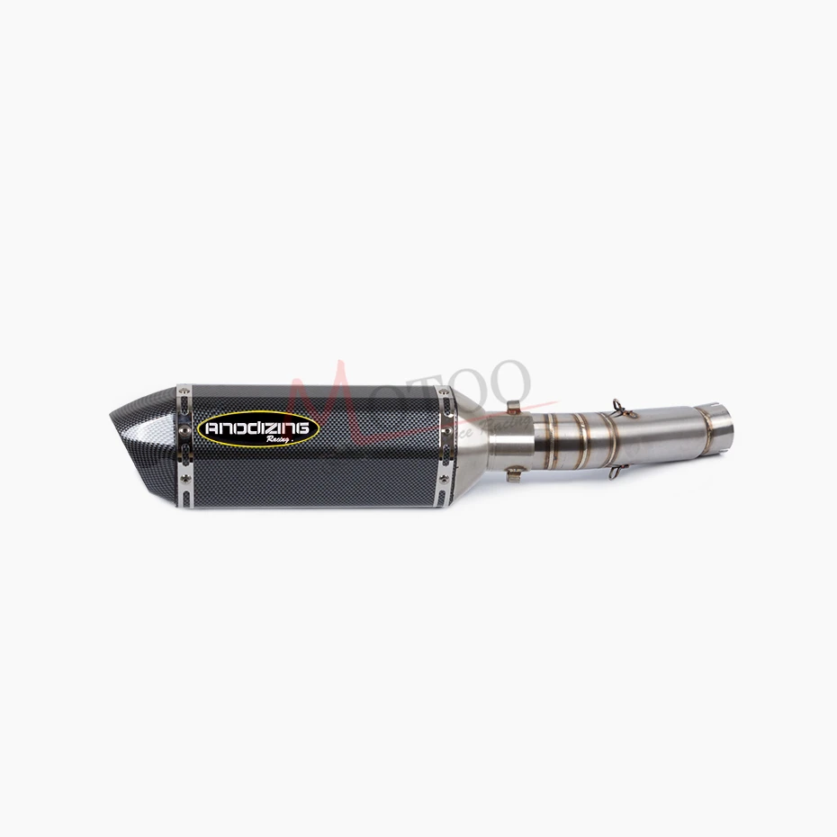 Motocicleta silenciador de Escape de enlace medio tubo de Escape antideslizante para HONDA CBR400 CB500R CBR500R 2013-2015 CB400X CB500X 13-16