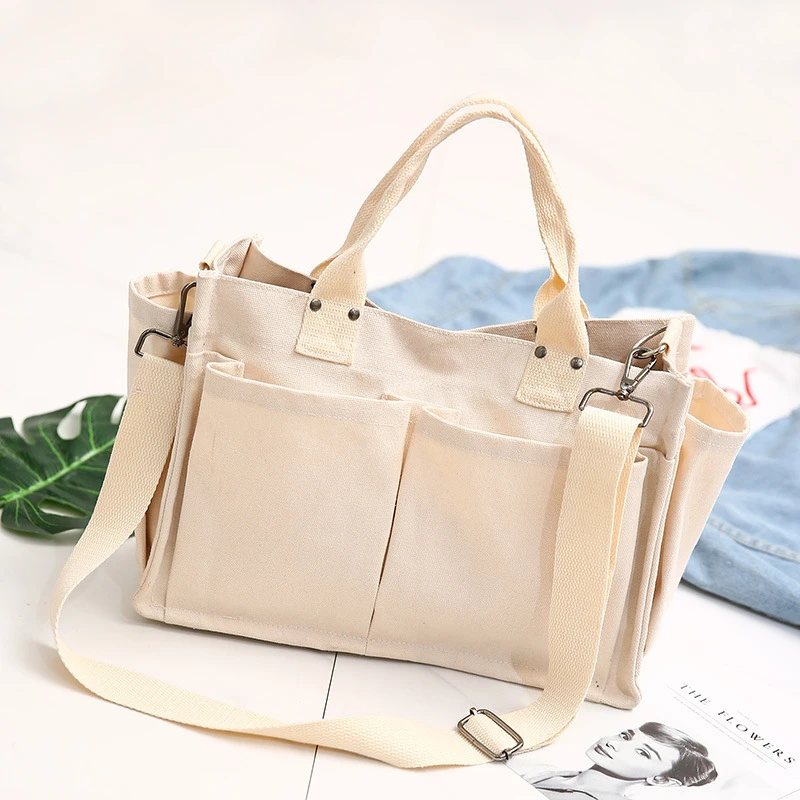 

SGARR Fashion Canvas Handbags Women Bags High Quality Ladies Shoulder Bag Female Large Capacity Casual Tote Messenger Bags New