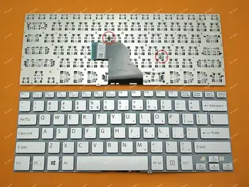 

New US English Keyboard For Sony Vaio SVF14 SVF14E SVF142 SVF143 SVF1441 US Silver, for Backlit Version, without Frame