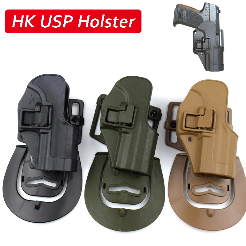 

Outdoor Hunting HandGun Holster HK USP Gun Holster Tactical Right Hand Waist Holster