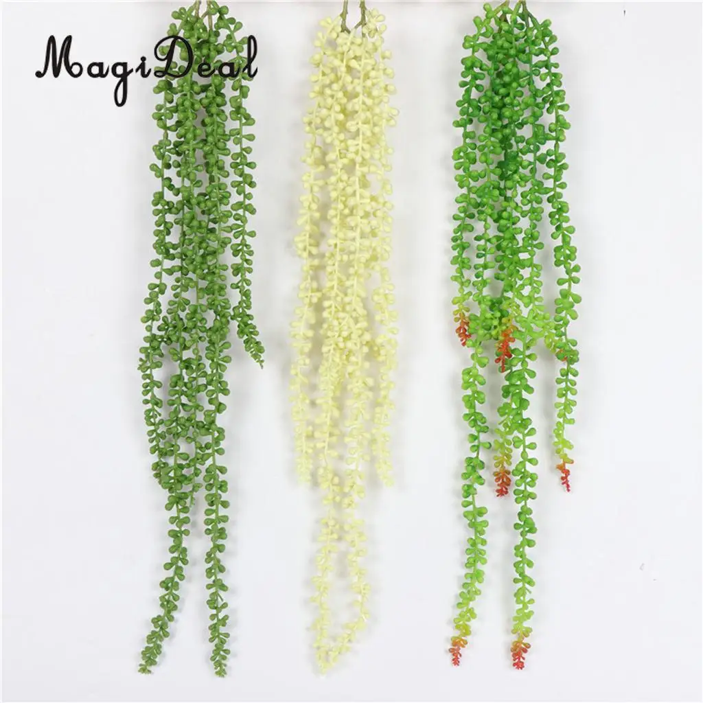 75cm Simulation Plant Lover Tears Succulents Plants Wall Hanging Ivy Vines Wedding Holiday Decoration