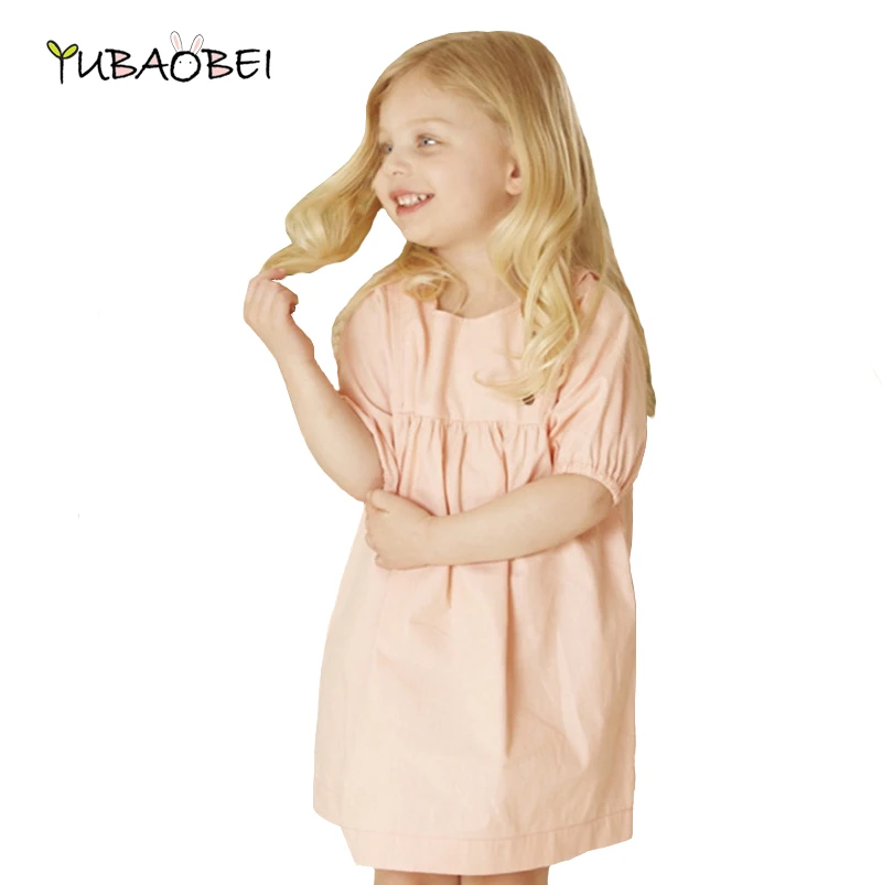 

2018 Baby Girls Dresses Kids Clothes New Lovely Children Summer Dress Cotton Casual Kids Dress For Age 2-8T