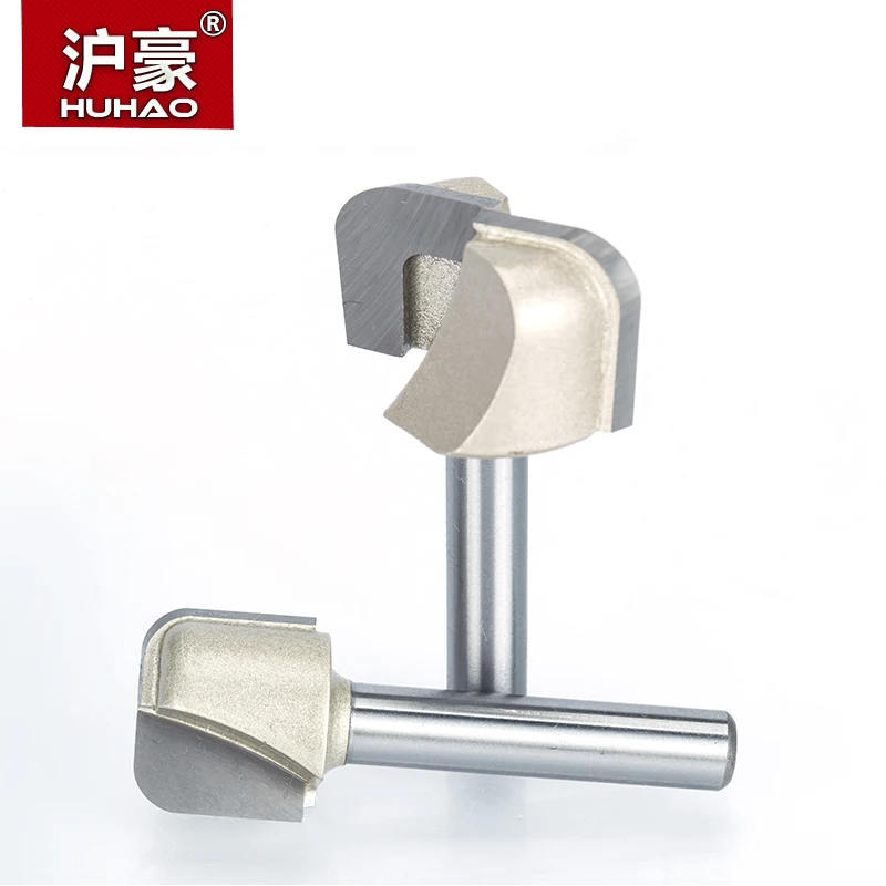 Huhao 1 шт. 1/2 &quot1/4&quot хвостовик чаша и лоток шаблон фрезы для дерева Вольфрам Карбид