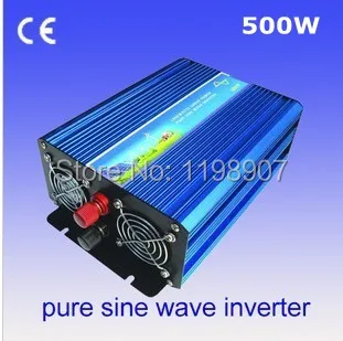 

Peak 1000W Solar Inverter 500W Pure Sine Wave Car Power Inverter DC12V to AC 220V Dc 500W ac puro inverter a onda sinusoidale