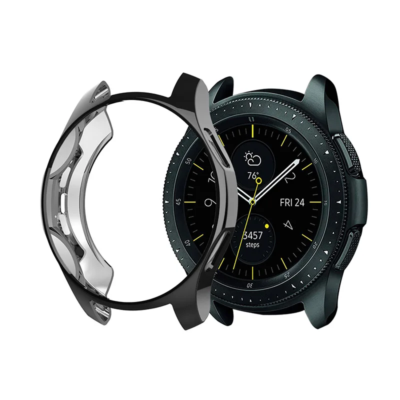 

TPU Protection Shell Cover Case Frame for Samsung Galaxy Watch 42mm/46mm QJY99