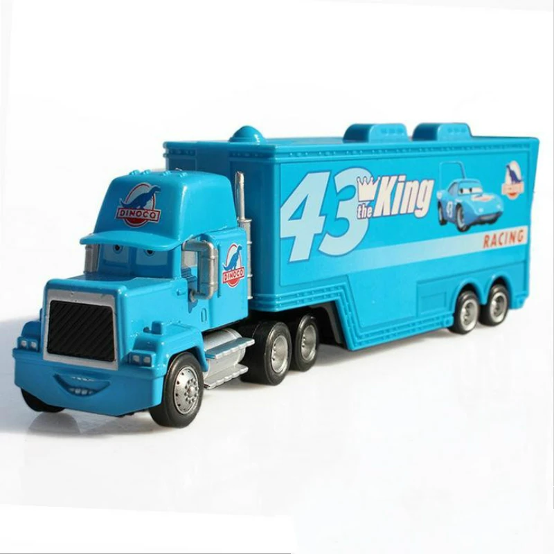 Disney Pixar машина 3 Lightning McQueenes металлическая Pixar машина s Jackson Storm Truck Cars Diecast 1:55 металлическая игрушка модель детских игрушек - Цвет: 43 truck