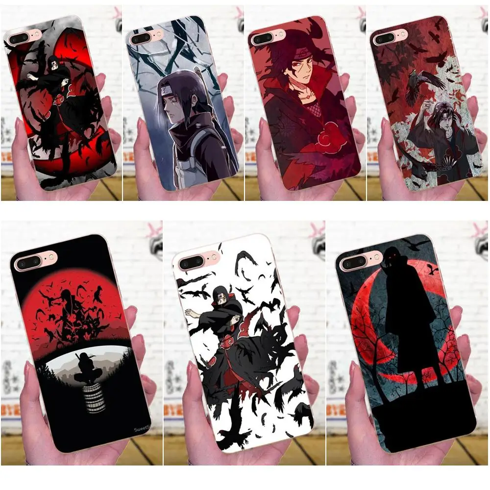 Аниме Uchiha Itachi ниндзя Хокаге выгодно для Xiaomi Mi3 Mi4 Mi4C Mi4i Mi5 Mi 5S 5X6 6X8 SE A1 Max Mix 2 Note 3