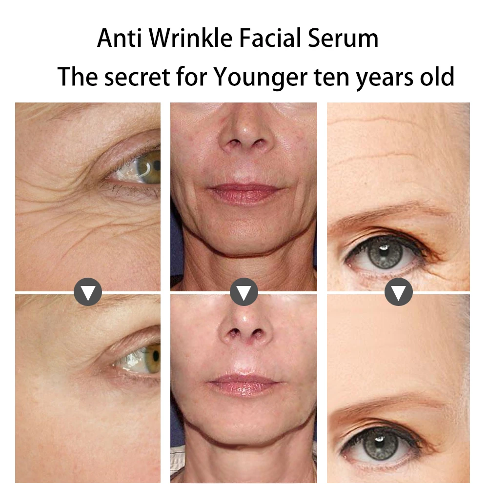 Fonce Repair type Anti Wrinkle Silk Facial Mask Moisturizing Lifting Firming Face Six peptides Anti Aging 3