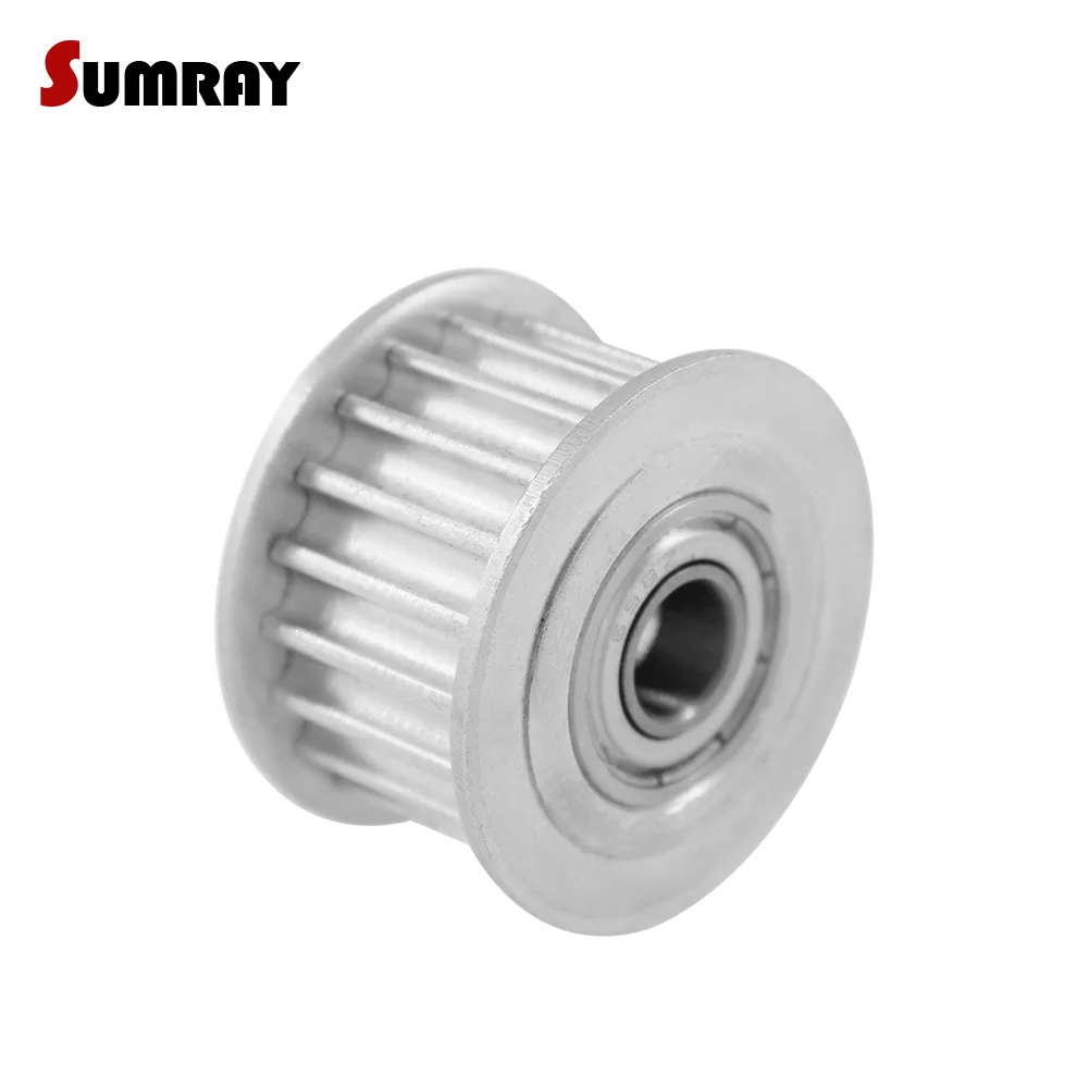 SUMRAY Idler Pulley 5M 18T With Teeth Tension Belt Idler Pulley Bore 5