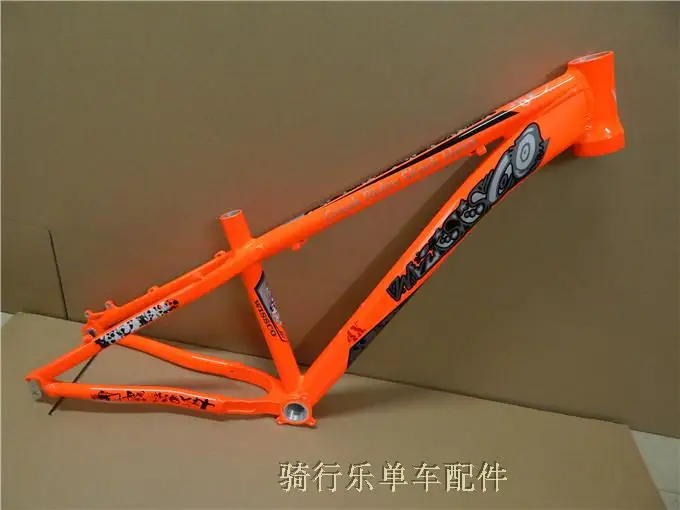 

WISSCO fluorescence red 26 14 inch aluminum alloy AM tapered headaset bicycle frame