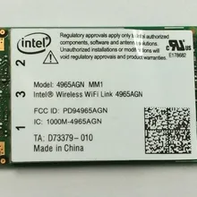 SSEA Новая беспроводная карта для Intel беспроводная Wifi ссылка 4965AGN мини PCI-E карта 300 Мбит/с 802,11 a/b/g