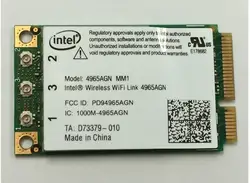 Ssea Оптовая продажа Новый Беспроводной карты forintel Беспроводной WiFi Link 4965AGN Mini pci-e карты 300 Мбит/с 802.11 a/b/ g