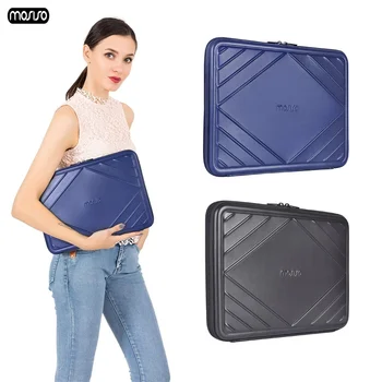 

MOSISO PU Leather Laptop Sleeve Bag For MacBook Pro Air Retina 13 13.3 inch Business Notebook Bag For Dell HP Lenovo Acer Asus