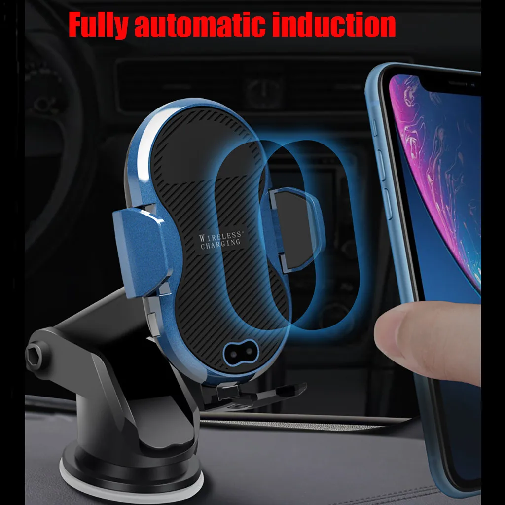 FAST 10W Wireless Car Charger Automatic Induction Car Mount and Air Vent Holder For SamsungS10e/ S10/S10+ For iPHONE