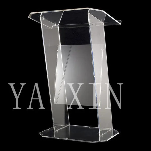 High Soundness Modern Design Cheap Clear Acrylic Lectern High Soundness Modern Design Cheap Clear Acrylic Lectern