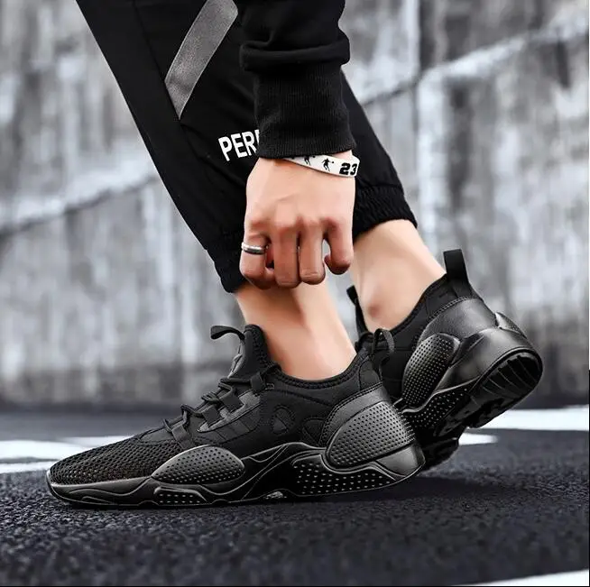 

2019 New Arrival Mesh Men basketball Shoes Height Increasing Handsome Sports Shoes Light Weight Khaki Sneakers Men shoes