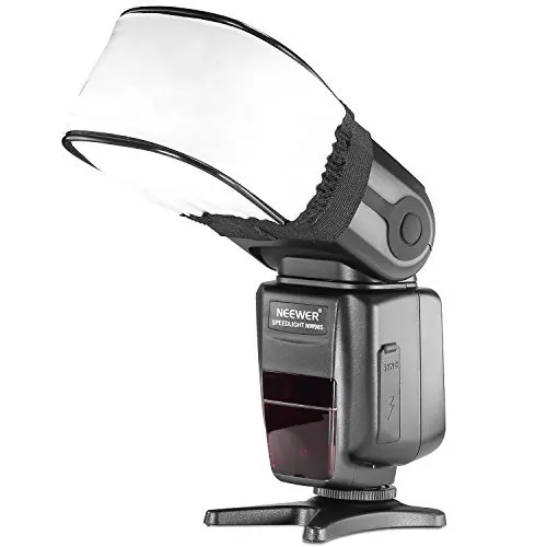 

Neewer Pro Universal Soft Mini Flash Bounce Diffuser Cap for On Camera or Off Camera Flash Gun, for Canon/Nikon/Yongnuo Flashes