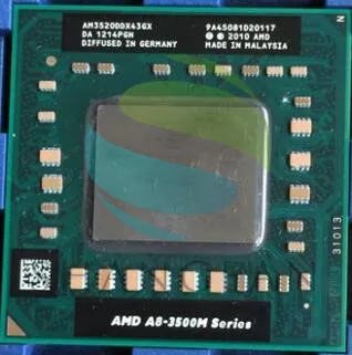 

AMD Laptop CPU A8 3500M Series A8 3520M A8-3520m AM3520DDX43GX A8-Series Socket FS1 CPU 4M Cache/1.6GHz/Quad-Core