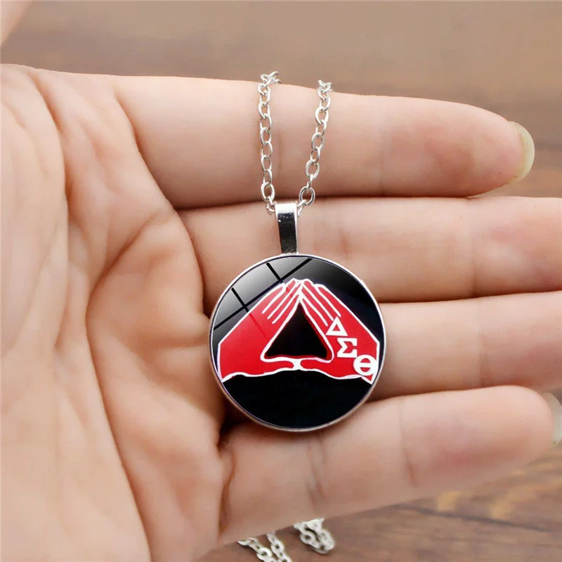 Новый модный греческий коллектив организация братьев Delta Sigma Theta Символ Ювелирных
