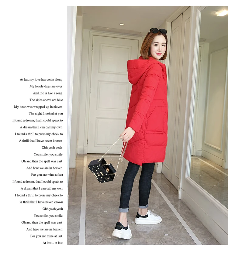 Winter Jacket Women Plus Size 3XL Women's Coats And Jackets Hooded Solid Women Winter Coat Long Zipper 2018 LZ978 (10)