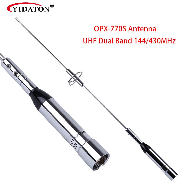 

1PC OPX-770S UHF Dual Band 144/430 MHz Mobile Car Radio Antenna for Motorola for YAESU for ICOM for KENWOOD Radio Accessories