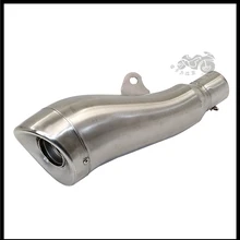 MT09 KTM390 CBR300R leovince lc150 150ccc 300cc 400cc карманный велосипед moto выхлопная труба GP аксессуары для глушителя