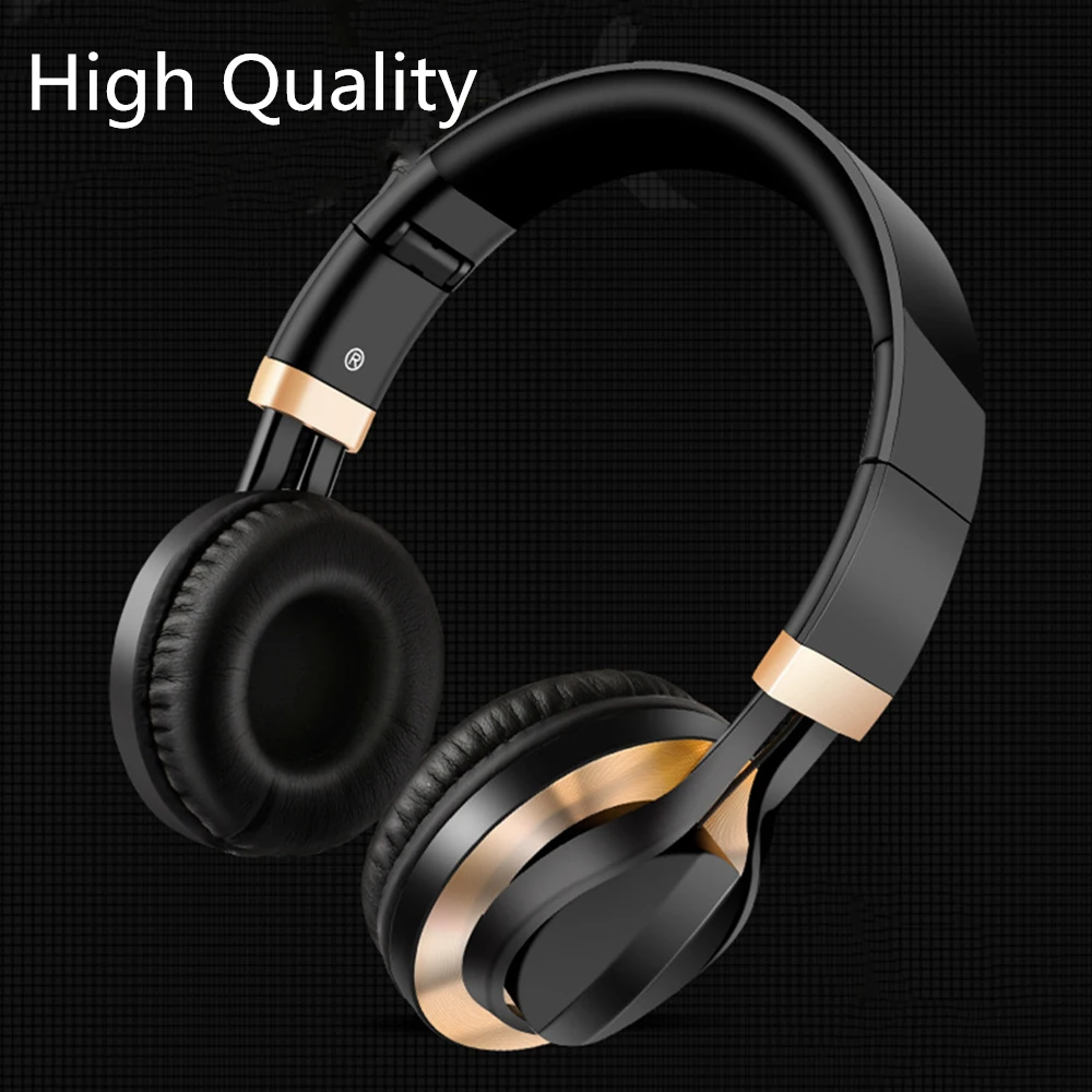 

Head-mounted Wired Headset HiFi Folding Music Earphone with 3.5mm Jack Cable Deep Bass Headphone for Computer Tablet Phone