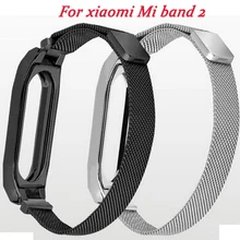 Ремешок для часов для Xiaomi mi 2 3 4 металлический ремешок для mi lanese ремень для mi band 3 2 браслет