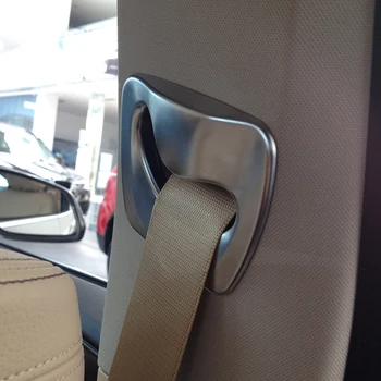 

Chrome Interior Molding Safety Belt Cover Trim For BMW 5 Series f10 520 525 2011-2016 Car Accessories 2pcs