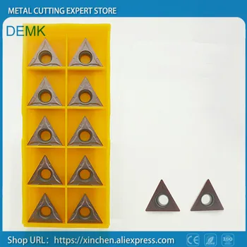 

Knife free shipping TCMT16T304 / 08 VP15TF three angle triangular CNC turning blade for Mitsubishi 10PCS