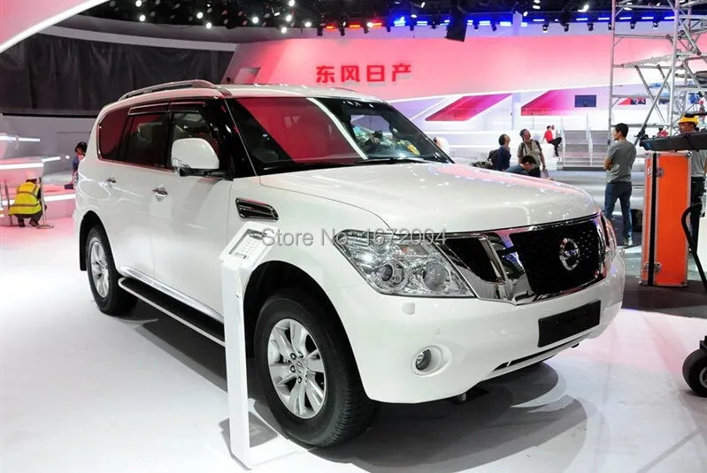 Защитная накладка заднего бампера для Nissan PATROL 2012