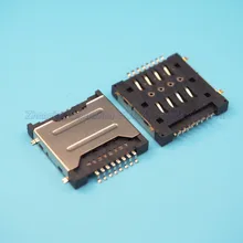 10 шт./лот двойное гнездо sim-карты для lenovo A780 A520 A580 S850E A690 A800 Coolpad 7260