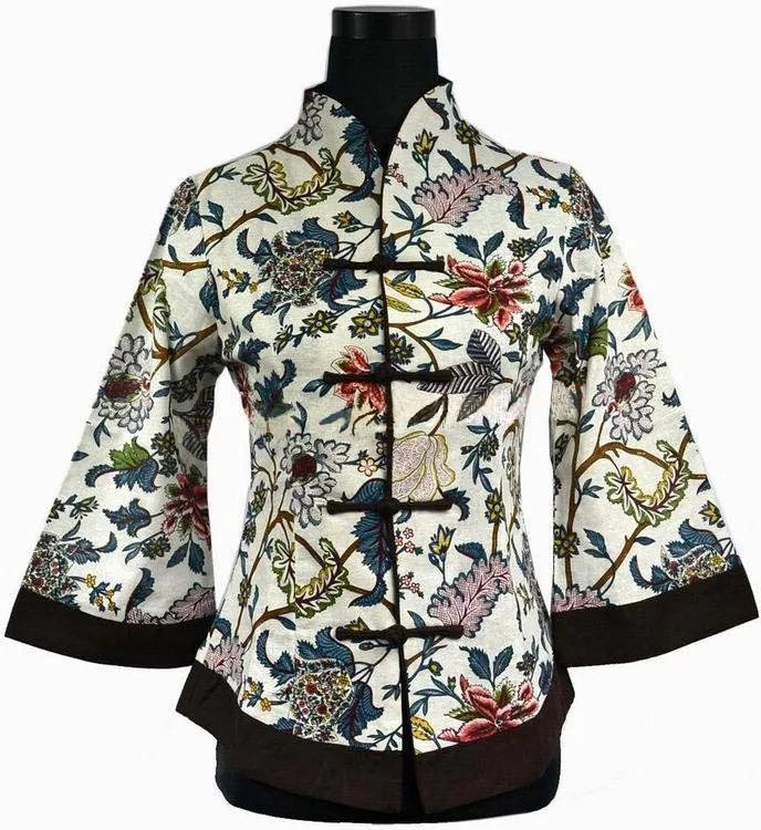 Новая весенняя китайская женская хлопковая куртка пальто S M L XL XXL XXXL 4XL 5XL 2218 3|women