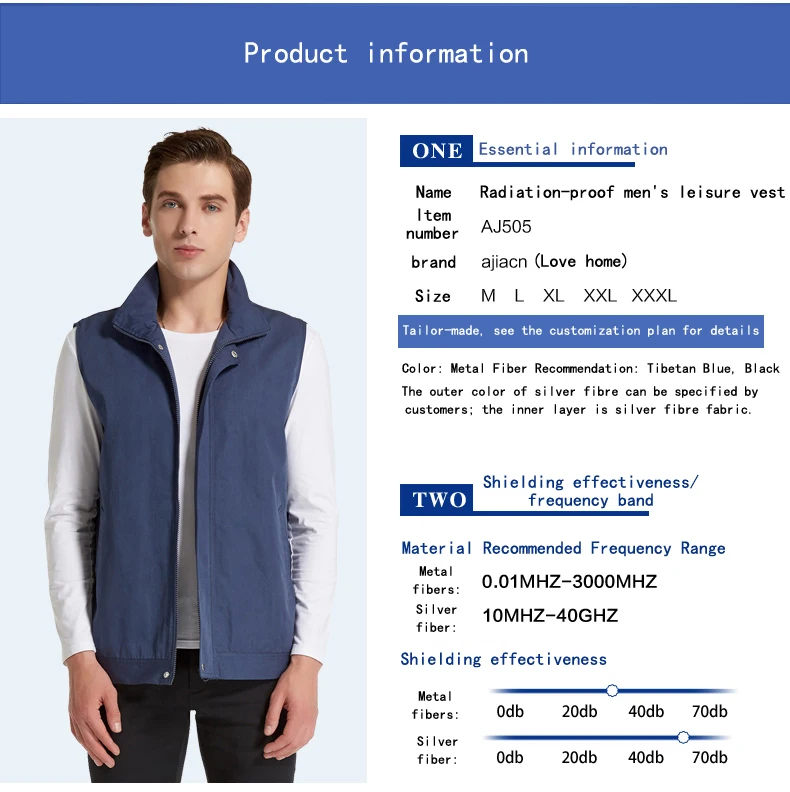  eletromagnet radiation proof  vest (3)