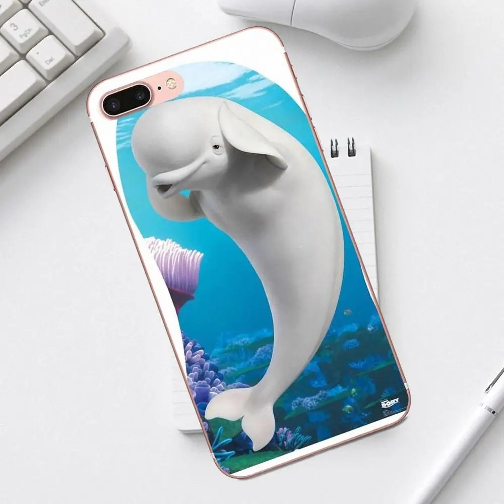 Qdowpz TPU Чехлы для Galaxy Alpha Core Prime Note 4 5 8 S3 S4 S5 S6 S7 S8 S9 mini edge Plus Anime Finding Nemo|Бамперы| |