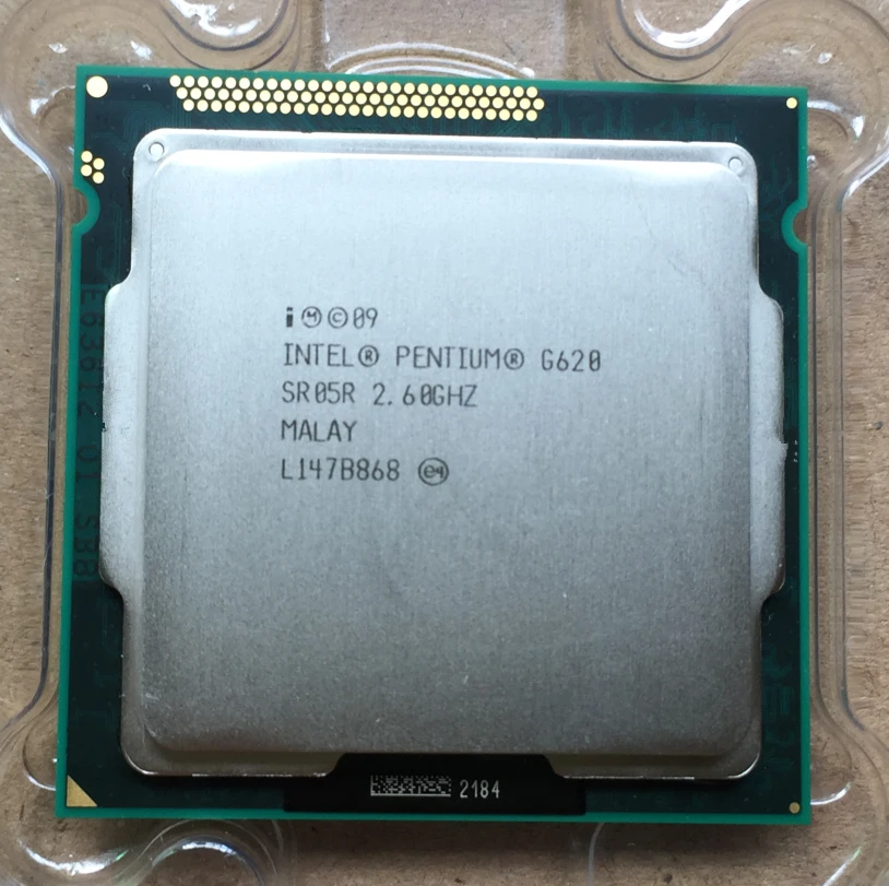 Процессор Intel CPU Pentium G620 3 МБ/2 6 ГБ 65 Вт LGA 1155 TDP десктопный процессор (100% рабочий