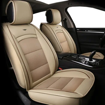 

automovil leather car seat cover for toyota solaris RAV4 skoda rapid bmw e46 Land Cruiser Prado 150 kia car stlying accessories