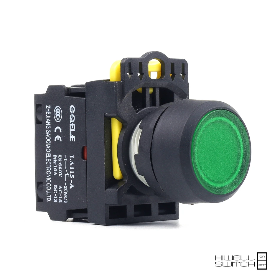 

5 PCS Push button switch Flush button LED Waterproof IP65 1NO 1NC 1N0+1NC 2NO 2NC LA115-A1-11D-G31