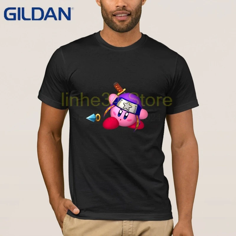 Customize Plus Size T Shirt Men Kirby Mens Tee Summer Funny Casual Men's T-Shirt Formal Tops | Мужская одежда