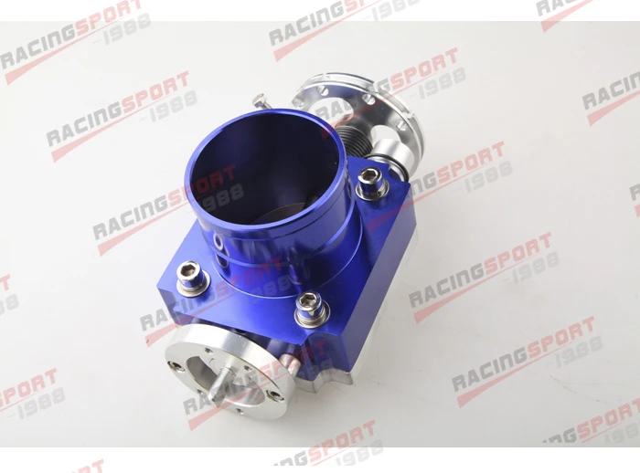 

65mm Universal Throttle Body CNC T6 Aluminum Blue 40001