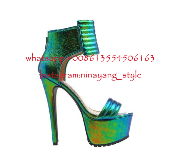 

hot selling woman leather sandal platform sexy high heel shoes 2017 summer open toe ankle strap thin heels sandal gladiator shoe