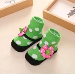 Новые носки для малышей милые детские носки для девочек кружевные носки принцессы с объемным рисунком стильные носки с трехмерным кружевом - Цвет: 2