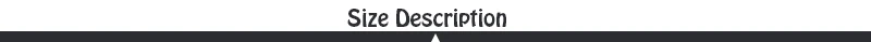 size description