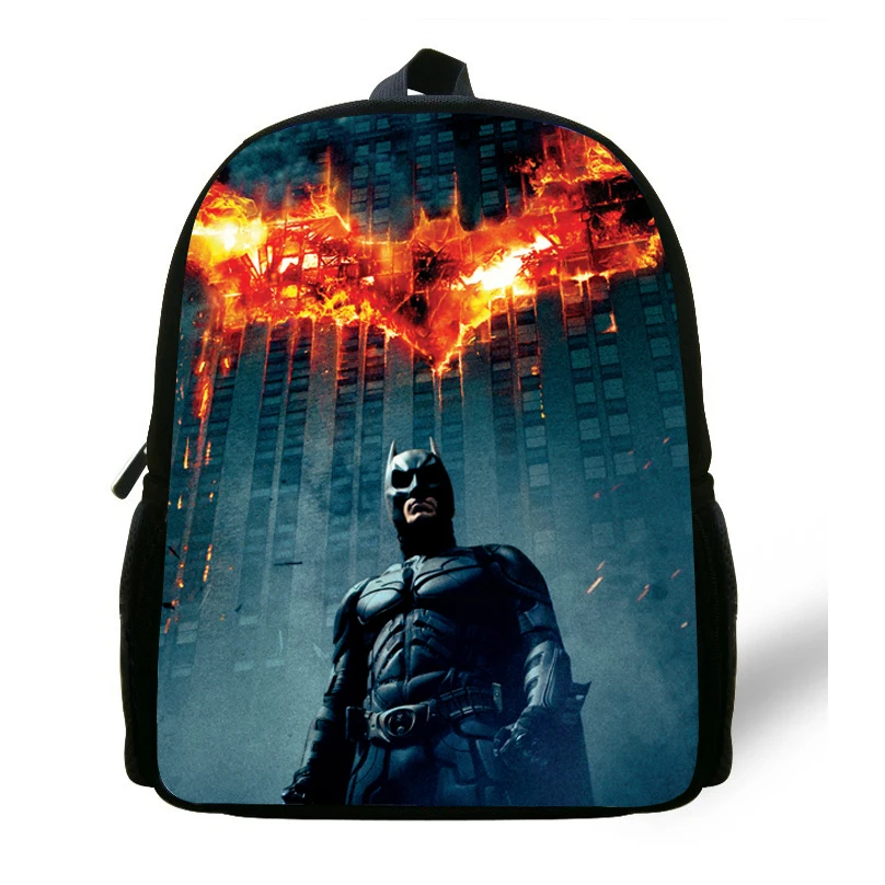 12-дюймовый мини Mochilas Infantil Бэтмен Школьные ранцы для детей От 1 до 6 лет герой рюкзак Бэтмен Детская школа рюкзак для Обувь для мальчиков