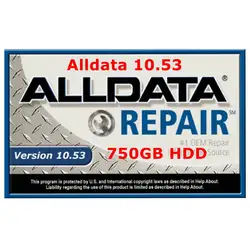 Alldata hdd 750 ГБ usb 3,0 жесткий диск alldata автосервис программное обеспечение подходит для windows 7/8/10 систем все данные ремонт автомобилей