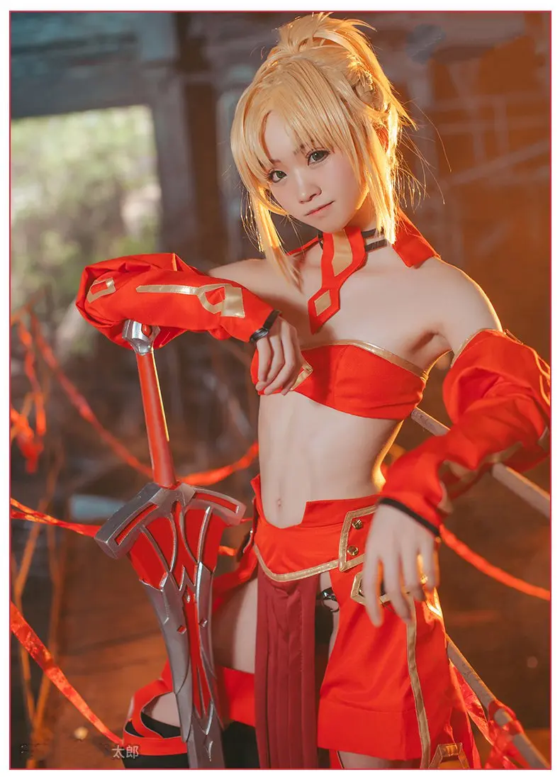 Игровой костюм для косплея FGO Modred Аниме Костюм Saber Женский косплея| |
