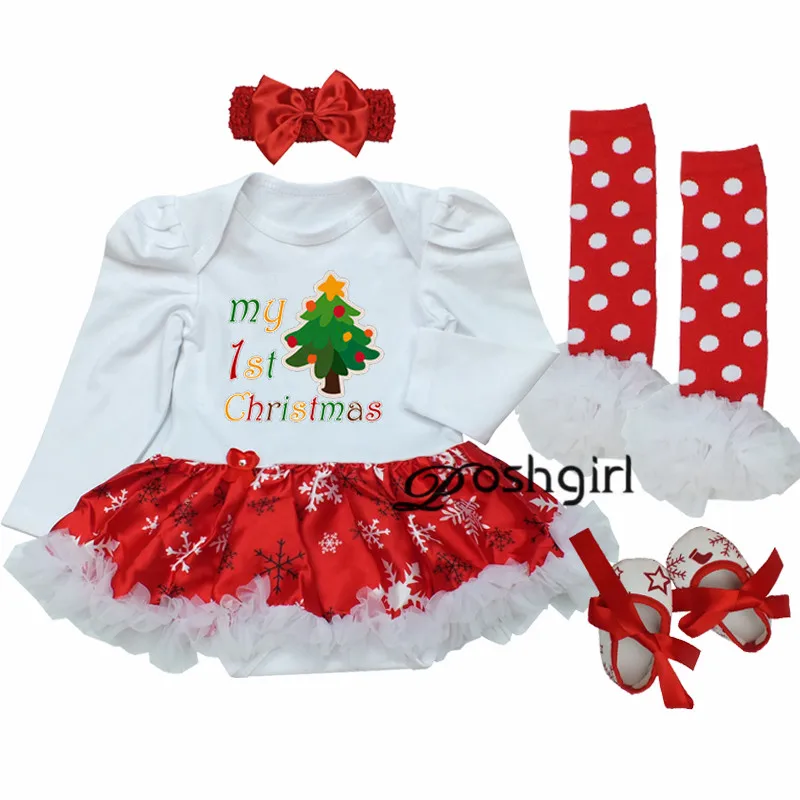 

Baby Rompers 2018 Newborn First Chrismtas Gift Baby Costume Girls Birthday Jumpsuit Clothing Romper Dress Festival Clothes Bebes